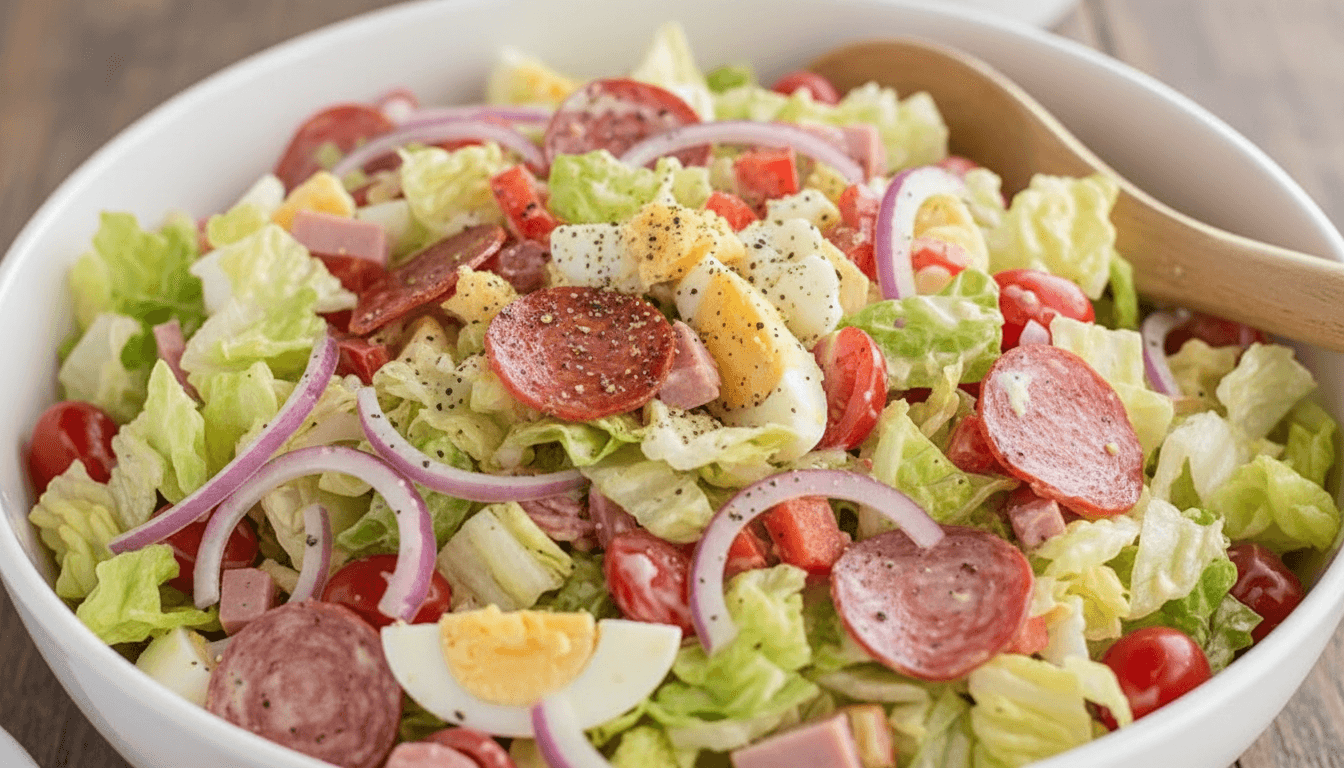 Low Carb Italian Grinder Salad Recipe