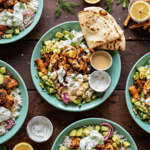 Chicken Tzatziki Bowls Recipe