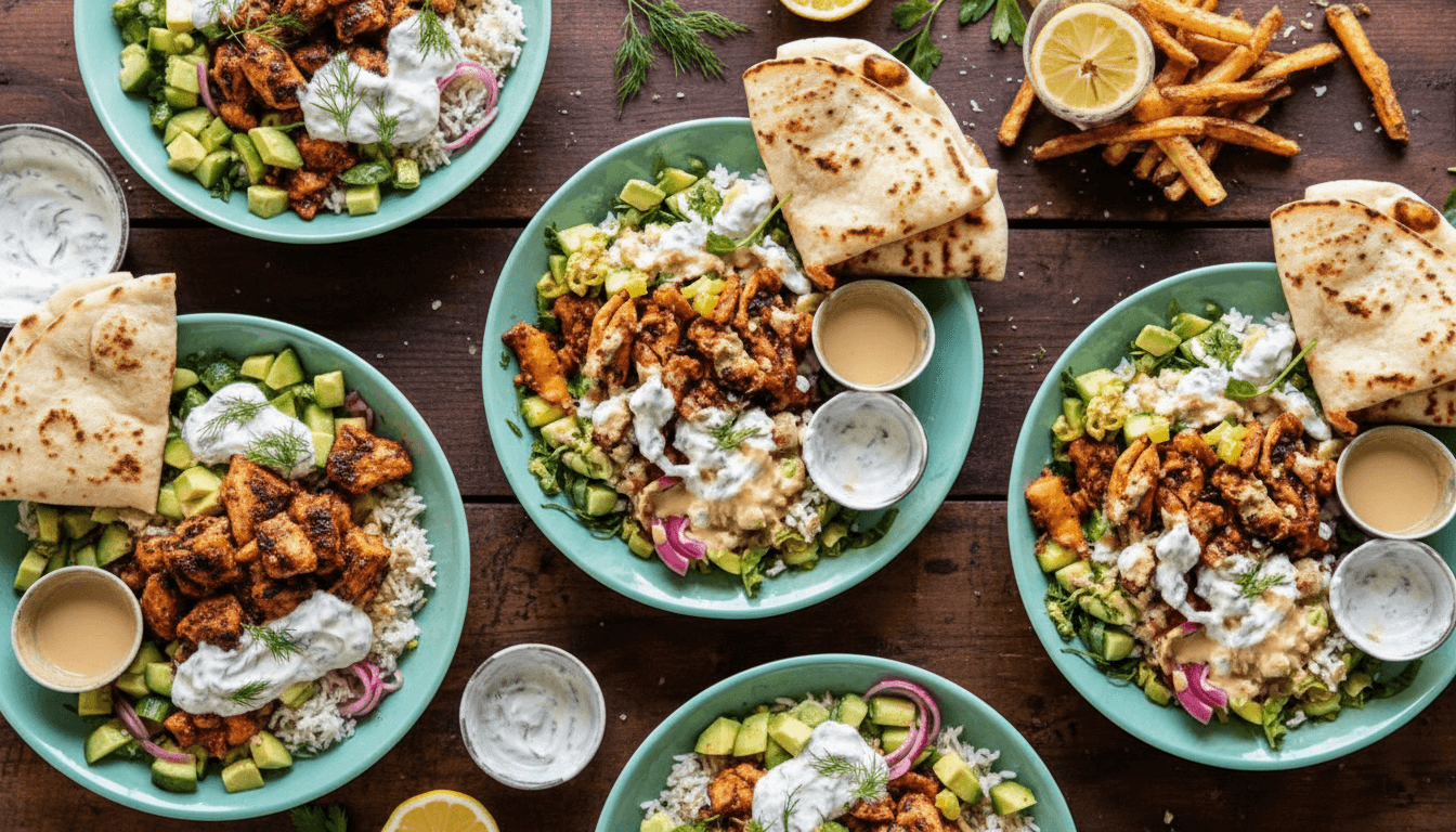 Chicken Tzatziki Bowls Recipe