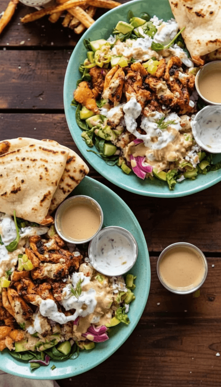 Chicken Tzatziki Bowls 