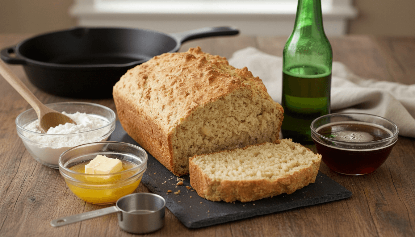 3 Ingredient Beer Bread Recipe