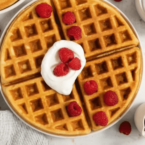 Flourless Waffles Recipe