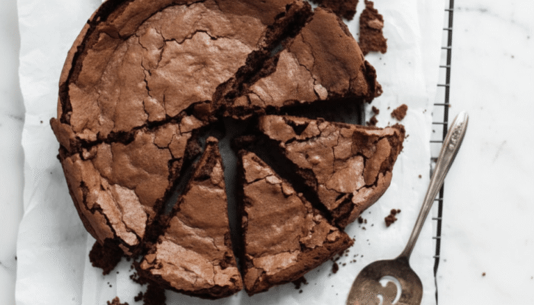 Flourless Fallen Chocolate Cake Recipe