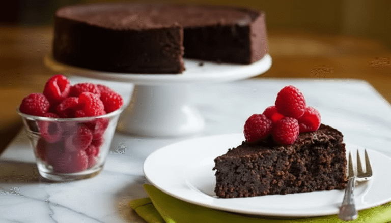 Flourless Quinoa Chocolate Cake Recipe