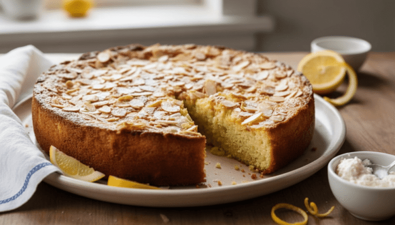 Flourless Ricotta Lemon And Almond Cake Recipe