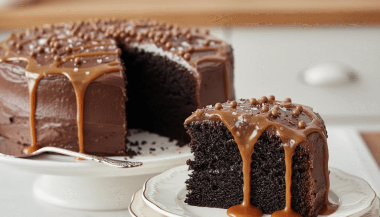 Martha Stewart Chocolate Caramel Cake Recipe