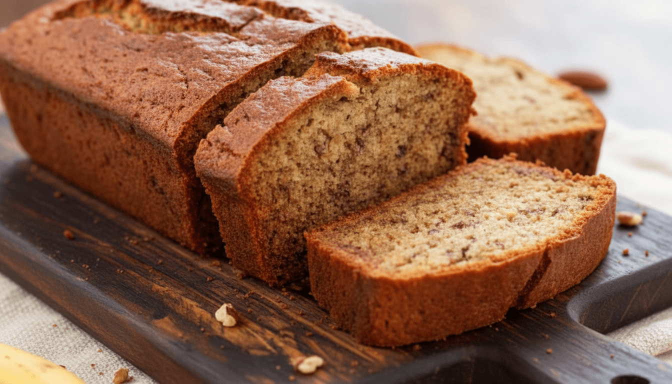 Flourless Banana Bread Recipe