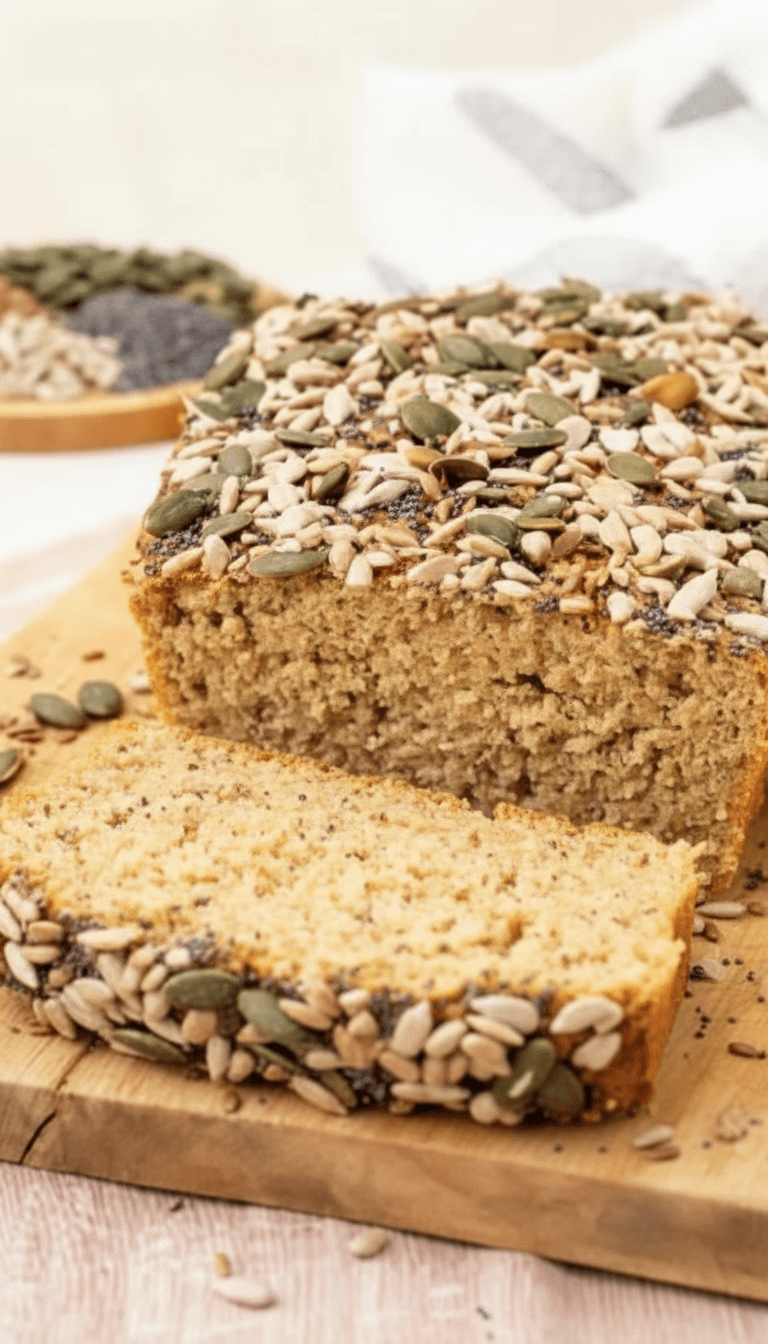 Flourless Quinoa Bread