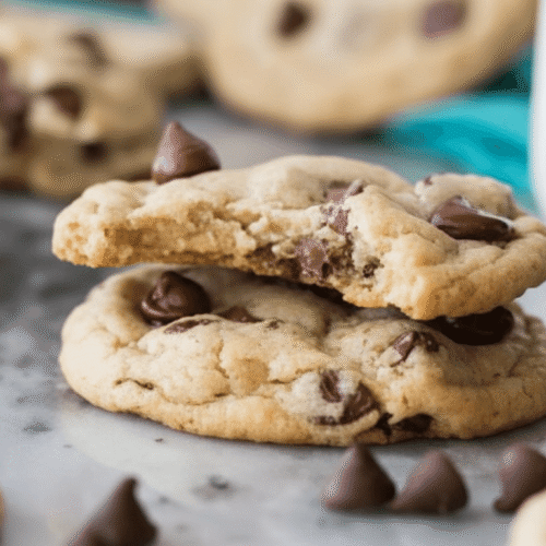 Soft Eggless Chocolate Chip Cookies Recipe