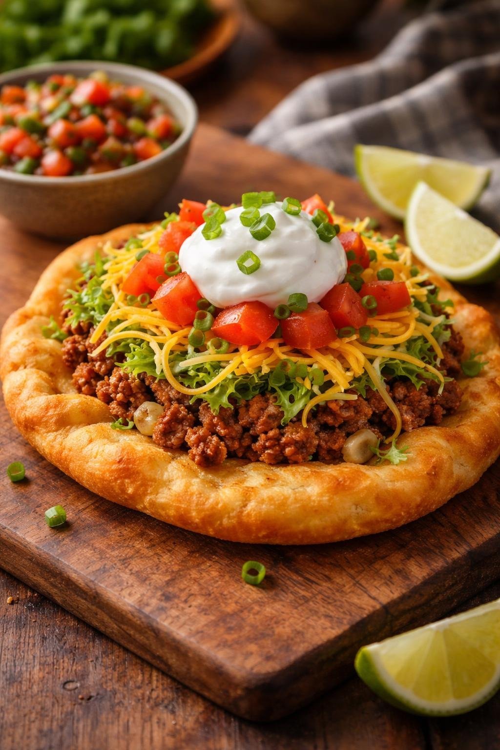 Navajo Taco Fry Bread