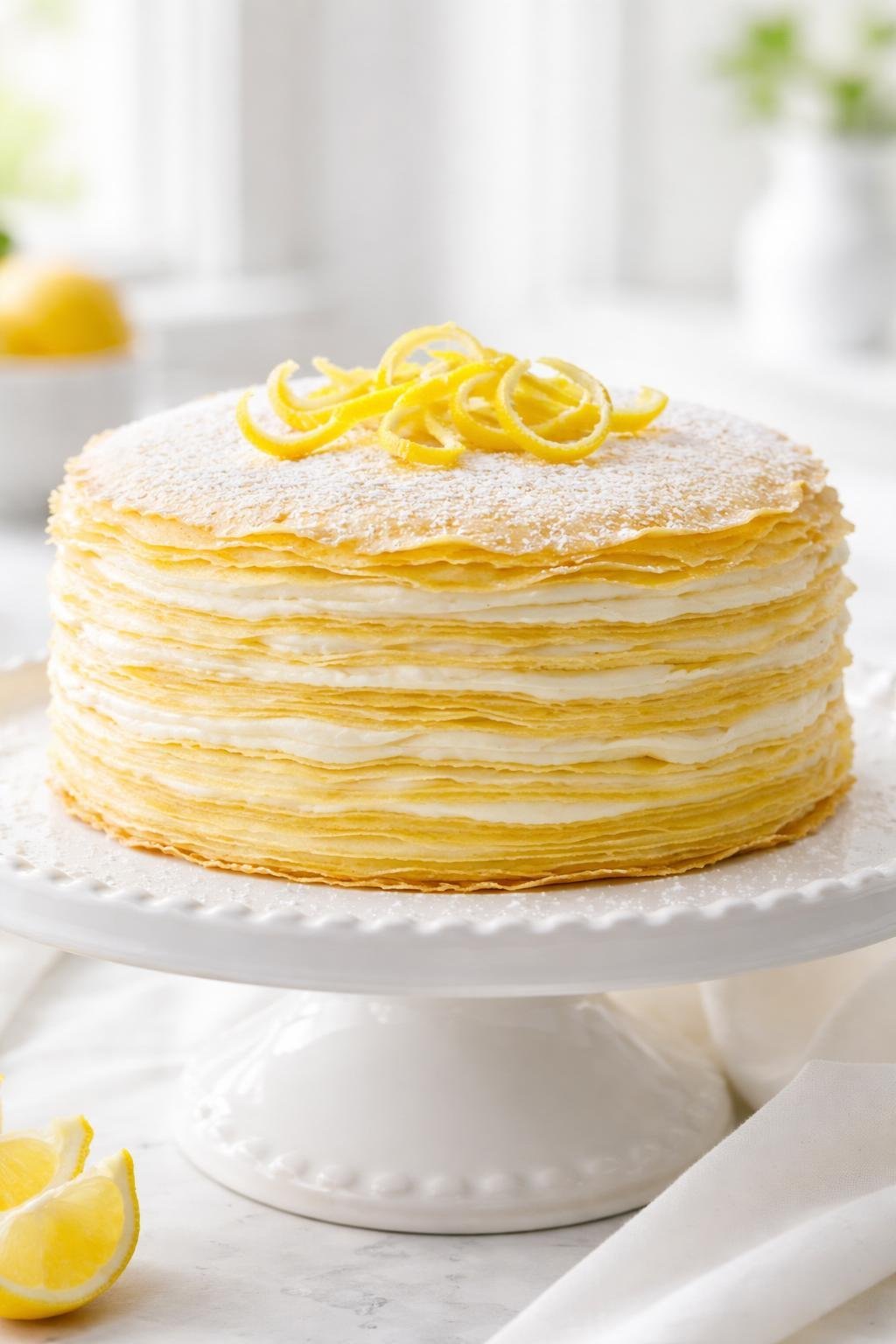 Martha Stewart Lemon Crepe Cake