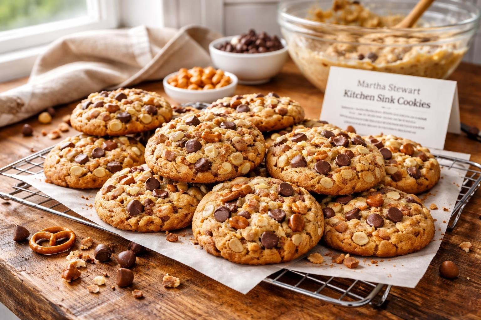Martha Stewart Kitchen Sink Cookies Recipe