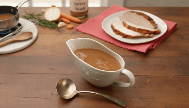 Make Ahead Gravy for Turkey Recipe