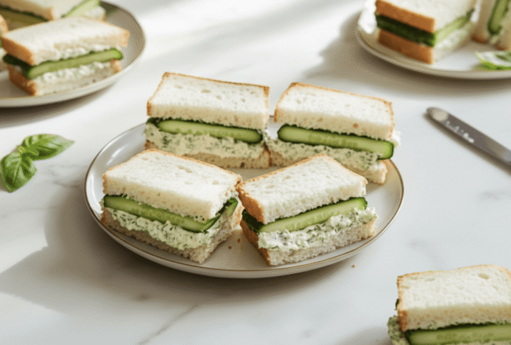 Martha Stewart Cucumber Tea Sandwiches Recipe