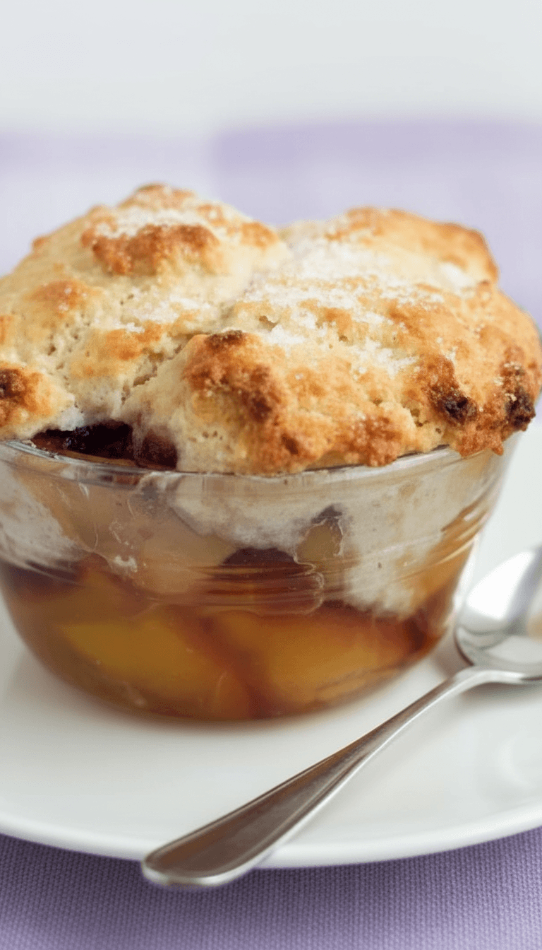 Martha Stewart Peach Cobbler