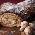 Tiramisu Yule Log Cake Recipe