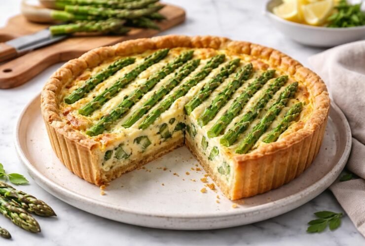Martha Stewart Asparagus Quiche Recipe