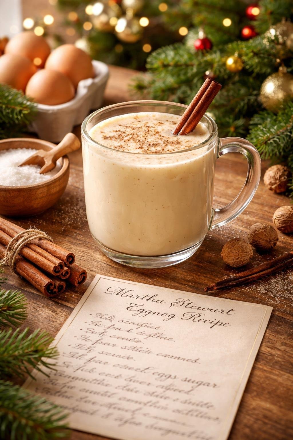 Martha Stewart Eggnog