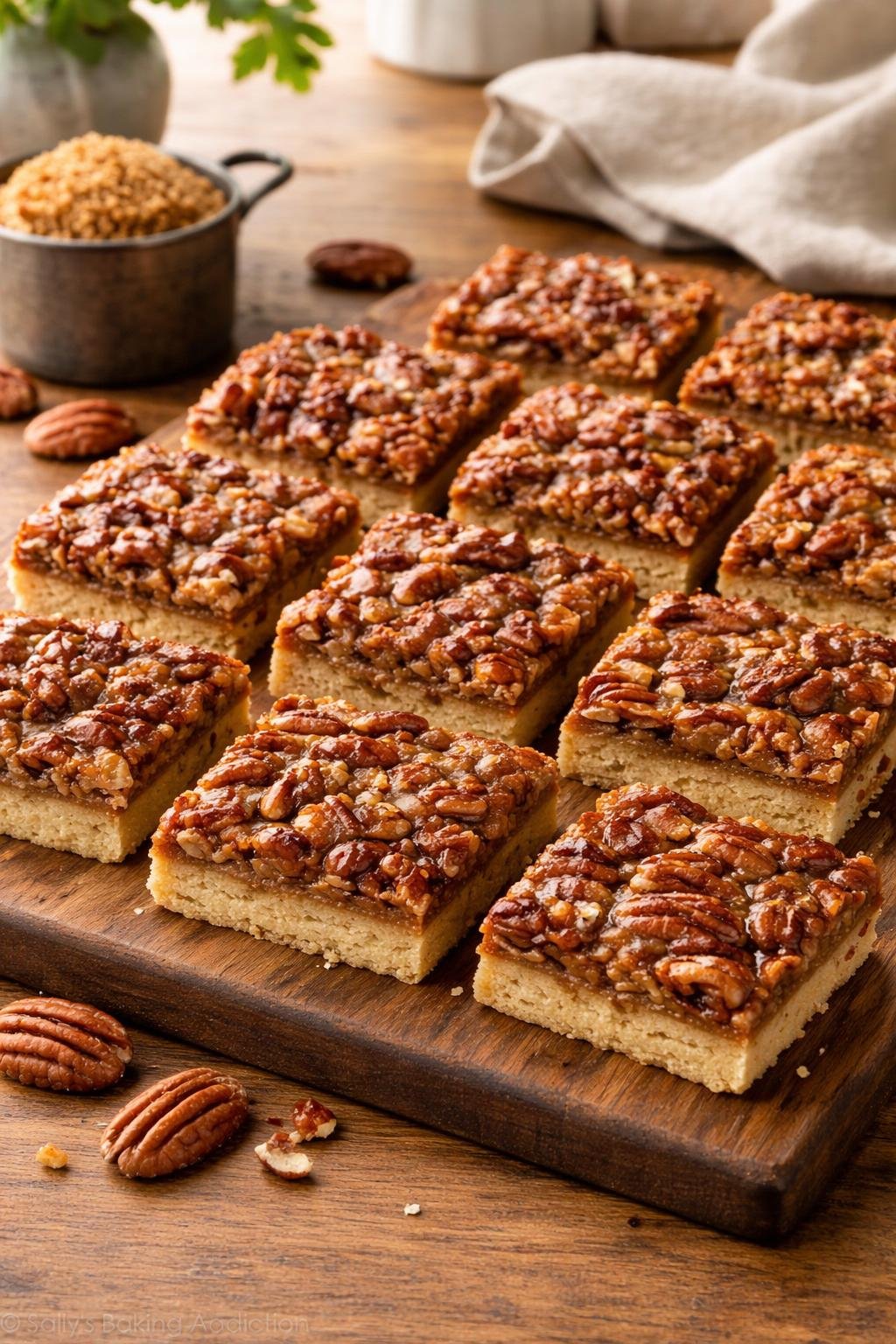 Martha Stewart Pecan Bars Recipe