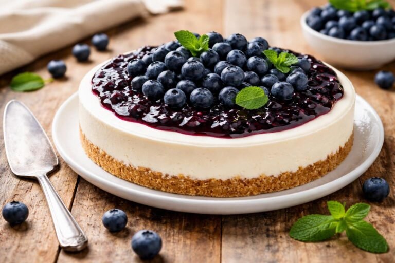 Martha Stewart No Bake Blueberry Cheesecake Recipe