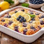 Lemon Blueberry Cheesecake Dump Cake Recipe