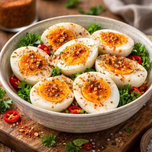 Easy Cajun Boiled Eggs Recipe