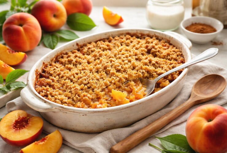 Martha Stewart Peach Crumble Recipe