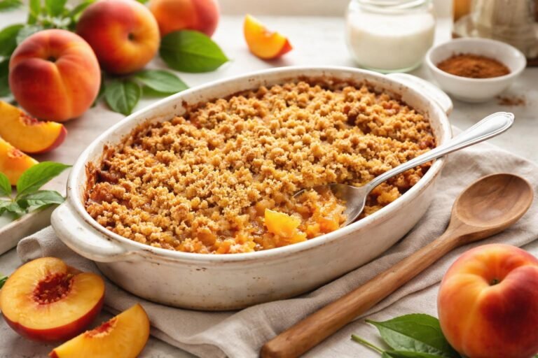 Martha Stewart Peach Crumble Recipe