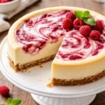 Martha Stewart Raspberry Swirl Cheesecake