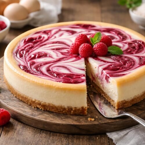 Martha Stewart Raspberry Swirl Cheesecake Recipe