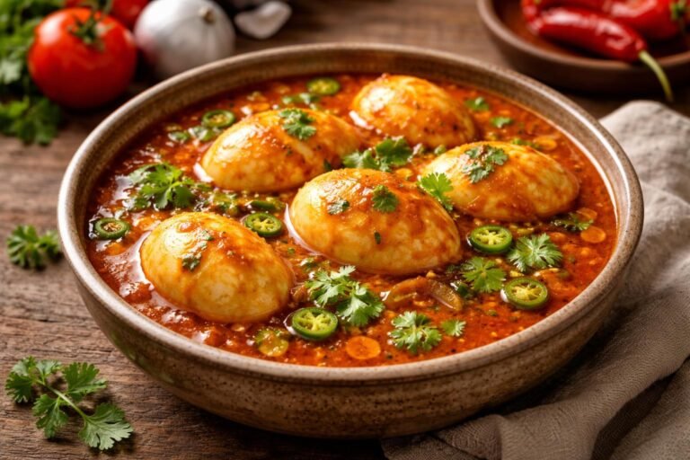 Spicy Egg Curry Recipe