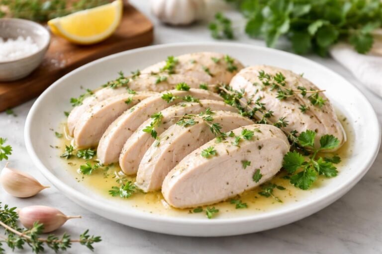 Martha Stewart Poached Chicken Recipe