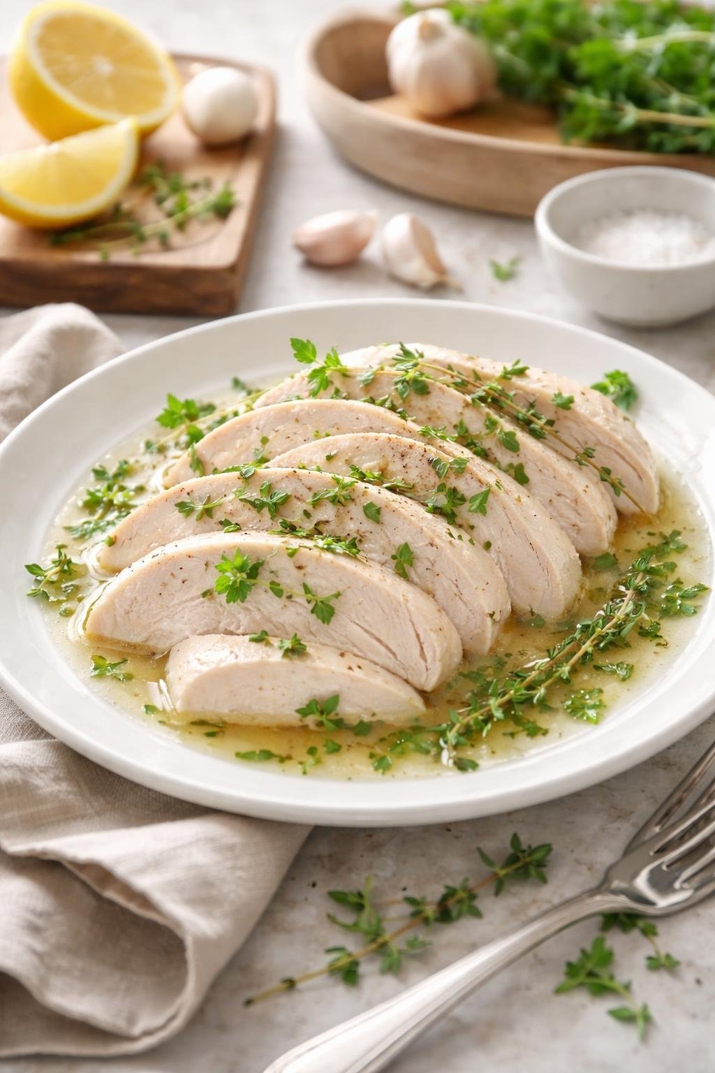 Martha Stewart Poached Chicken Recipe