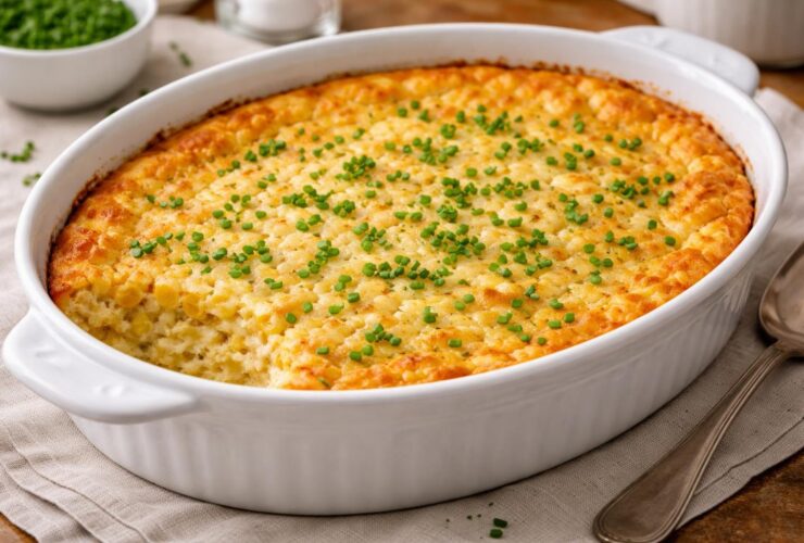 Martha Stewart Corn Pudding With Chives Recipe