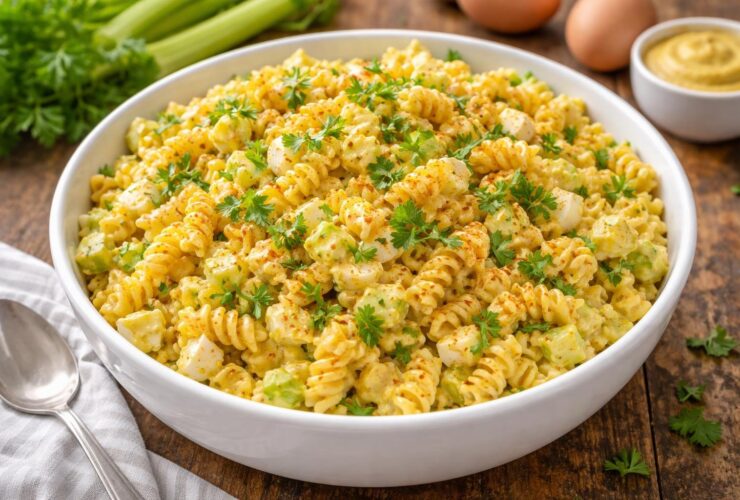 Deviled Egg Pasta Salad Recipe