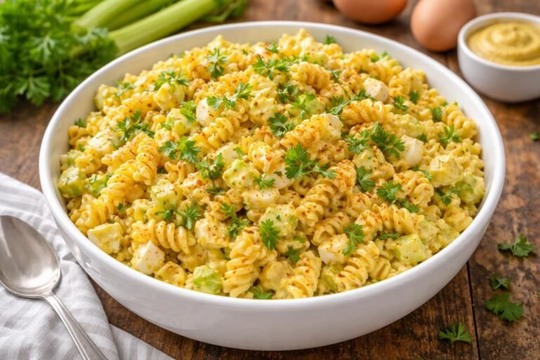 Deviled Egg Pasta Salad Recipe