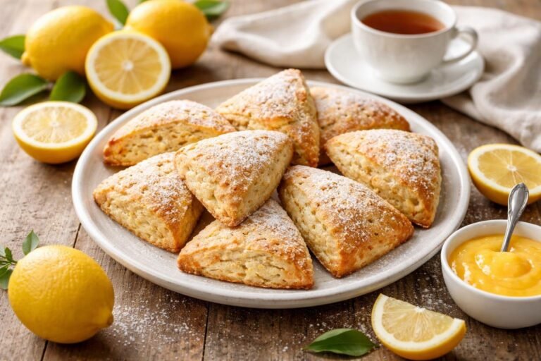 Martha Stewart Lemon Scones Recipe