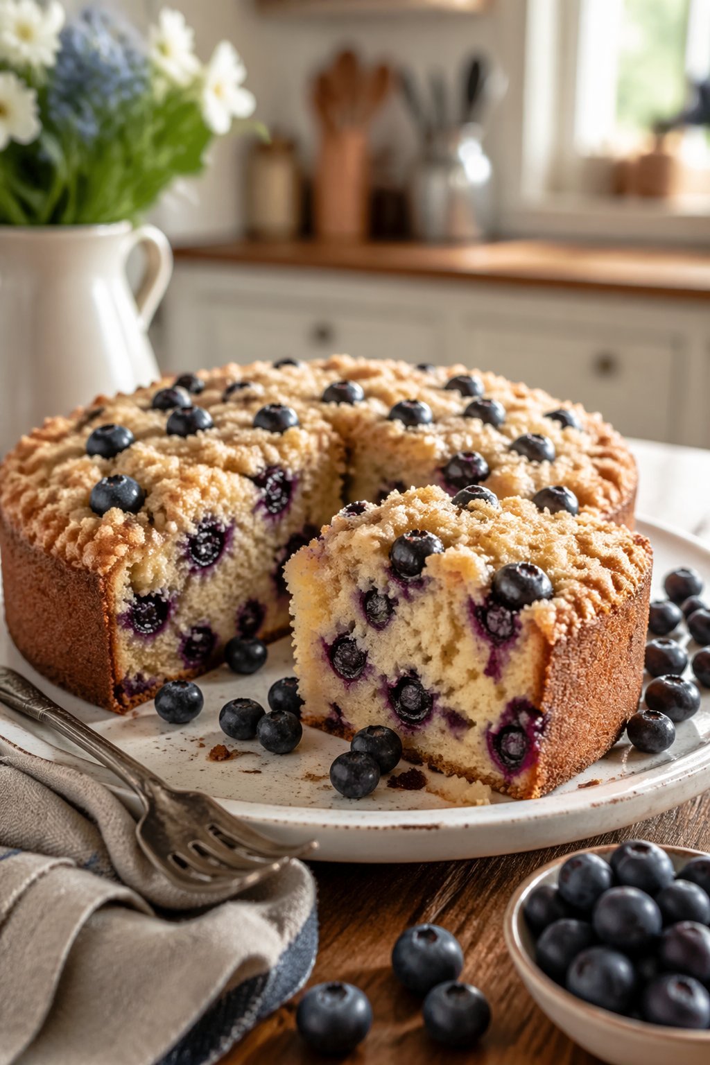 Martha Stewart Blueberry Buckle