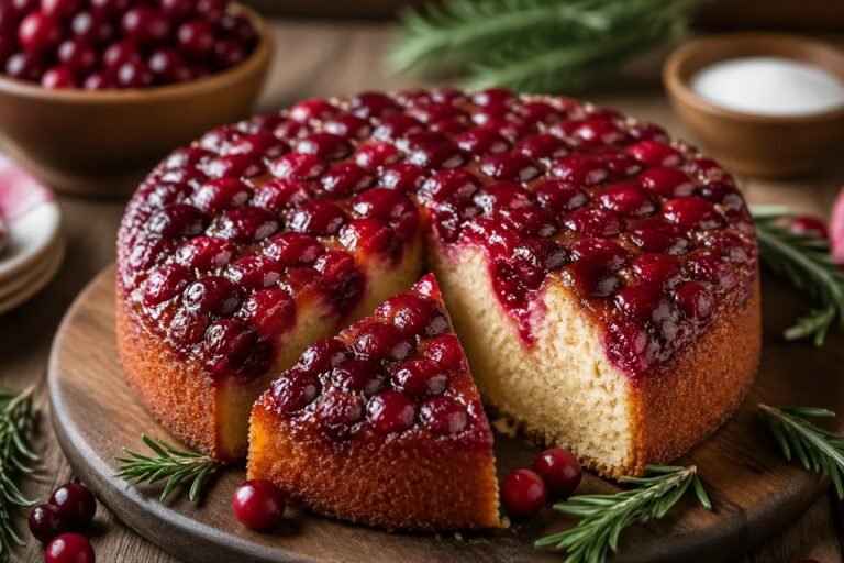 Martha Stewart Cranberry Upside Down Cake Recipe