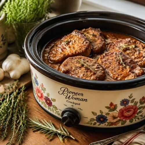 Pioneer Woman Crockpot Pork Chops Recipe