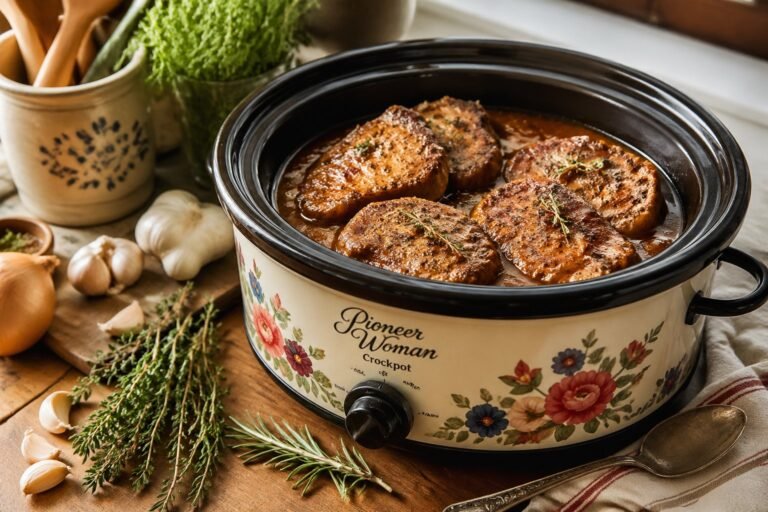 Pioneer Woman Crockpot Pork Chops Recipe