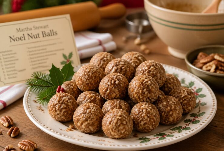Martha Stewart Noel Nut Balls Recipe