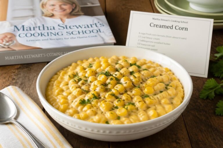 Martha Stewart Creamed Corn Recipe