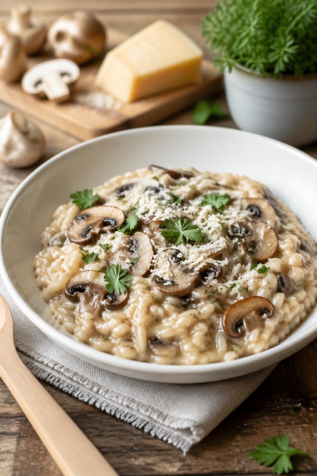 Martha Stewart Mushroom Risotto