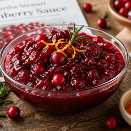 Martha Stewart Cranberry Sauce Recipe