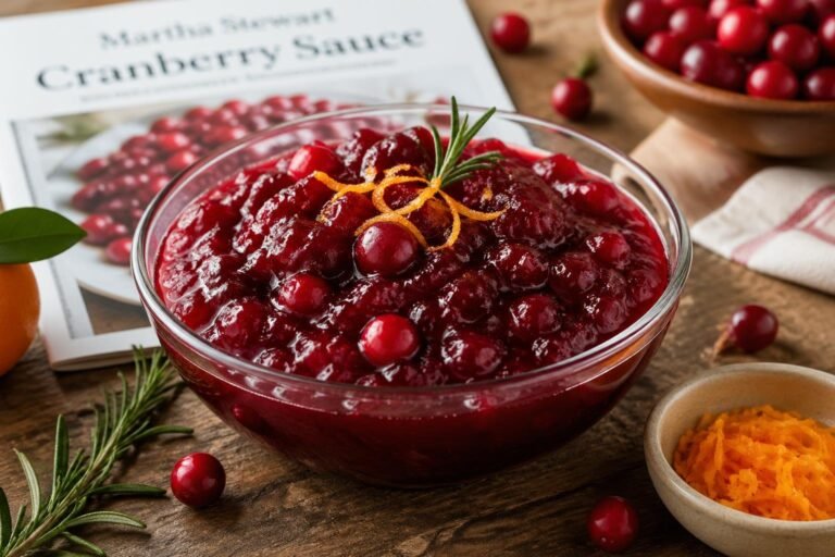 Martha Stewart Cranberry Sauce Recipe