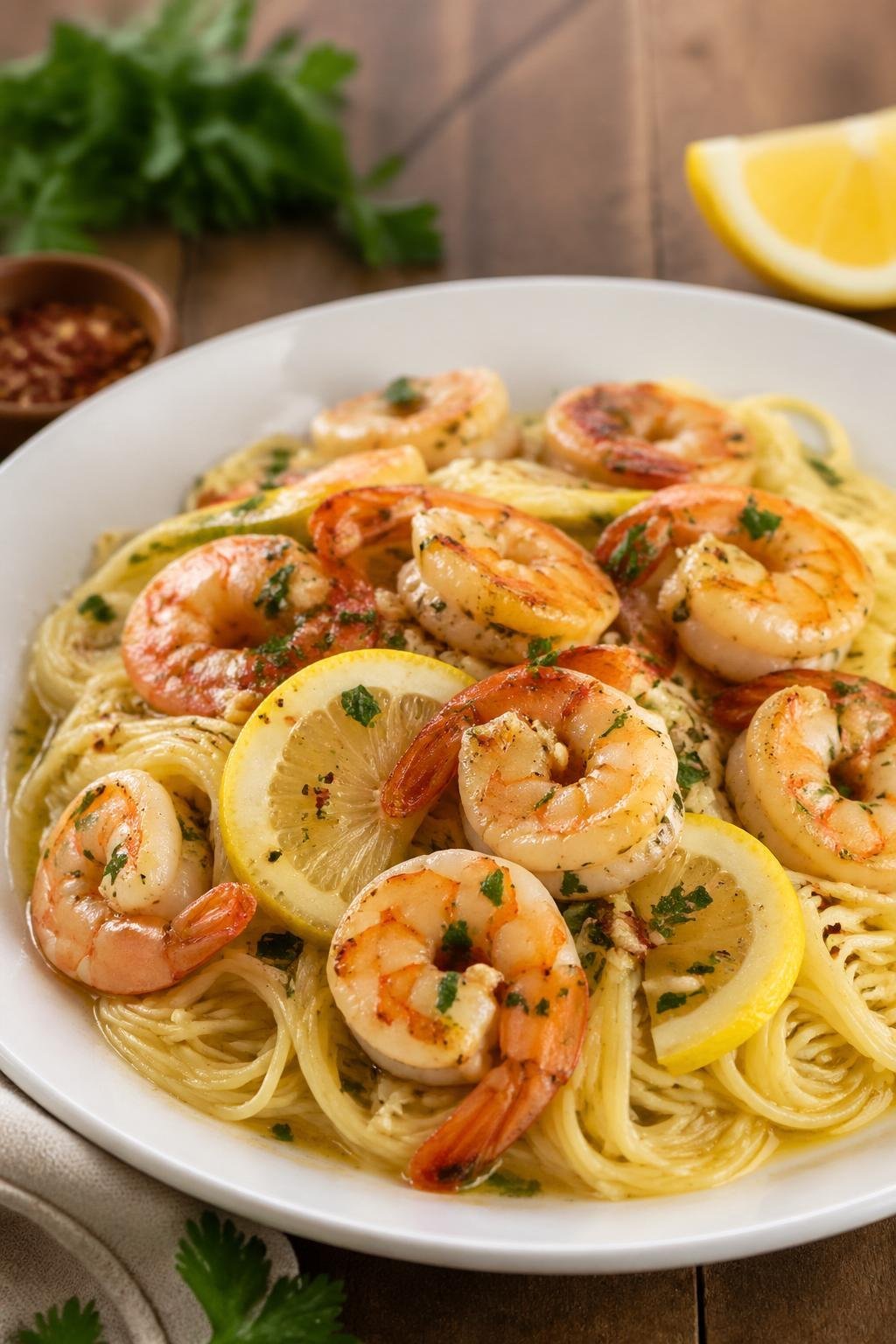 Martha Stewart Lemony Shrimp Scampi Recipe