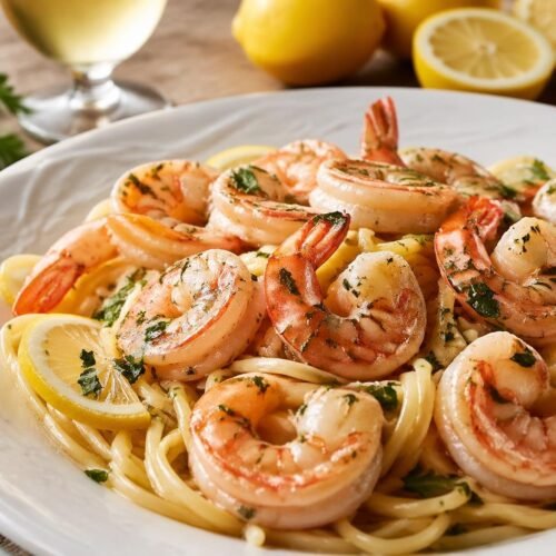 Martha Stewart Lemony Shrimp Scampi Recipe