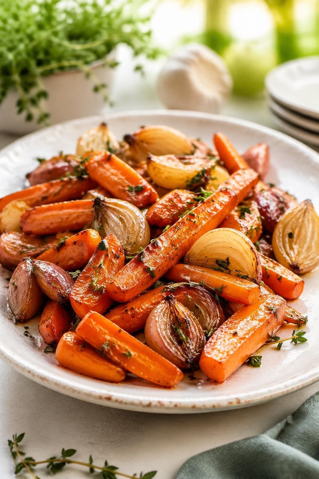 Martha Stewart Roasted Carrots And Shallots Recipe