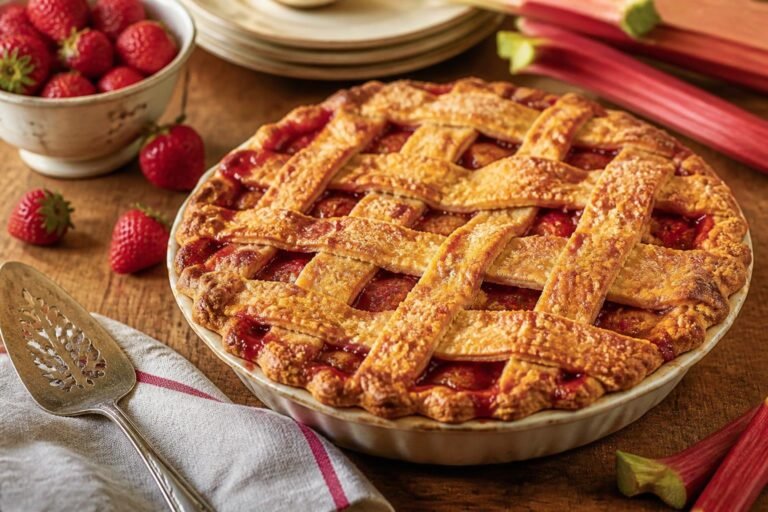 Martha Stewart Rhubarb Strawberry Pie Recipe